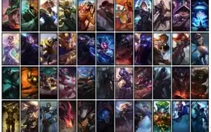 Conta prata 2 com TODOS os champs e 121 Skins + 7 Vitoriosas