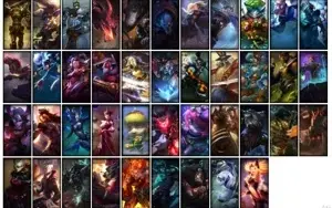 Conta prata 2 com TODOS os champs e 121 Skins + 7 Vitoriosas