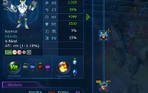 Conta Zeed LADMO Omegamon