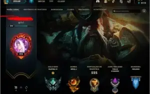 Conta League Of Legends/ Valorant