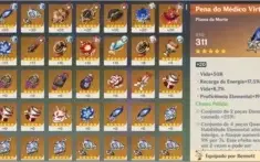 CONTA GENSHIN AR51 5 PERSONAGENS 5* - LEIA A DESCRIÇÃO!!!
