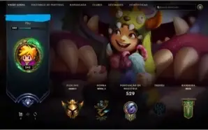 Conta Lol Borda diamond 161 skins full champs