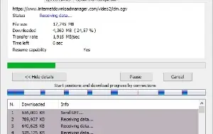 Internet Download Manager Velocidade Maxima