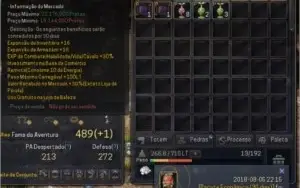Conta black Desert Tamer 61 FULL TRI // partes BOSS