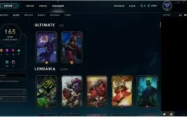 Conta de LoL - Skins Raras
