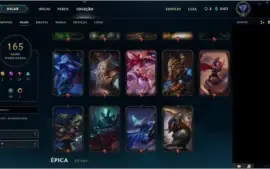 Conta de LoL - Skins Raras