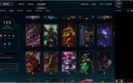 Conta de LoL - Skins Raras