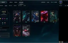 Conta de LoL - Skins Raras