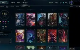 Conta de LoL - Skins Raras