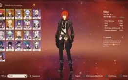 Diluc + Child + Ganyu + Keqing + Albedo AR48
