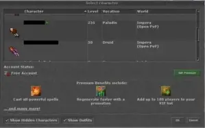 RP LVL 235 IMPERA - skills 111/98