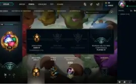 CONTA MUITO TOP - FULL CHAMP, GOLD IV, 87 SKINS. VEM CONFERI