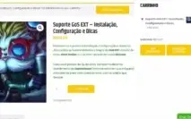 Site para LOL e outros jogos com Loja, Chat Online e mais..