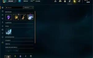 Conta Mestre com 26 Champs e 1 Skin