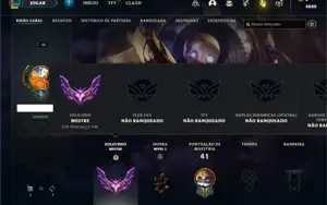 Conta Mestre com 26 Champs e 1 Skin