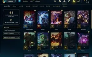 Conta Mestre com 26 Champs e 1 Skin