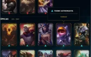 conta de lol (410reais gastos nela)
