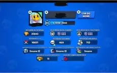 Conta Brawl Stars 25k+ Troféus 53/54 brawlers