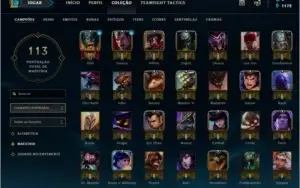 Conta League of Legends ouro