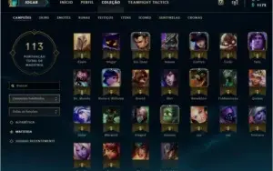 Conta League of Legends ouro