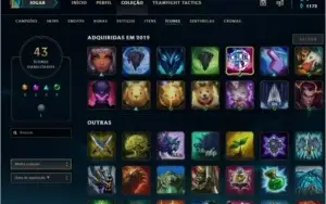 Conta League of Legends ouro
