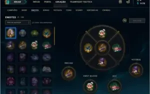 Conta League of Legends ouro