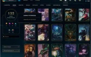 Conta com Janna Vitoriosa + Kayle Juíza + Conta Valorant