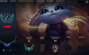 Conta lol smurf platina 1