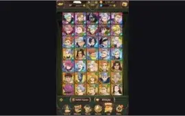 Conta THE SEVEN DEADLY SINS GRAND CROSS GLOBAL 107k CC