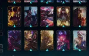 Conta Mestre +250LP - 35 SKINS