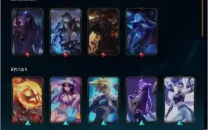 Conta Mestre +250LP - 35 SKINS