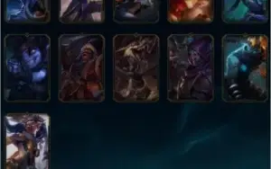 Conta Mestre +250LP - 35 SKINS
