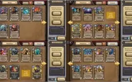 Conta Hearthstone Pró-Player - 94% das Lendárias (305)