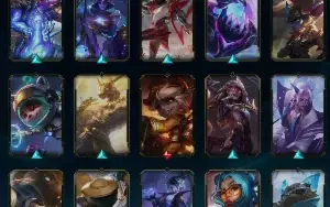 Conta league of legends level 175 pra vender logo
