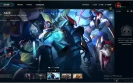 CONNTA PRATA IV COM 44 CHAMPS E 25 SKINS