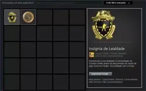 CONTA STEAM CSGO PRIME MEDALHAS LEALDADE E 5 ANOS DE SERVIÇO