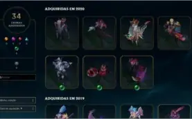 conta league of legends