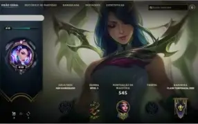 conta league of legends