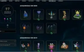 conta league of legends