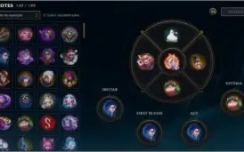 conta league of legends