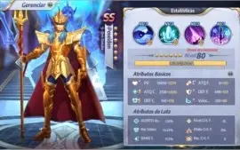 Conta Saint Seiya Awakening  - A43 top
