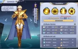 Conta Saint Seiya Awakening  - A43 top