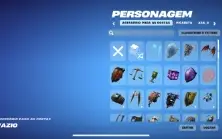 conta fortnite season 3 / 110 skins /picareta minty