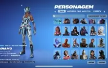 conta fortnite season 3 / 110 skins /picareta minty