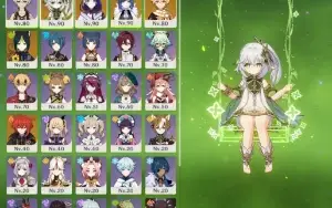 Nahida - Raiden - Yelan - AR 52