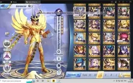Saint Seita conta top.  242k gemas e subindo,