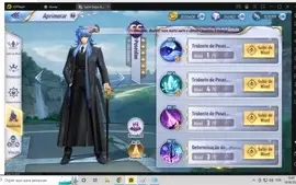 Saint Seita conta top.  242k gemas e subindo,