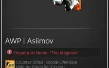 AWP Asiimov FT - Float 0.23