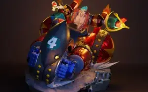 Franki STL 3D - one piece