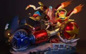 Franki STL 3D - one piece